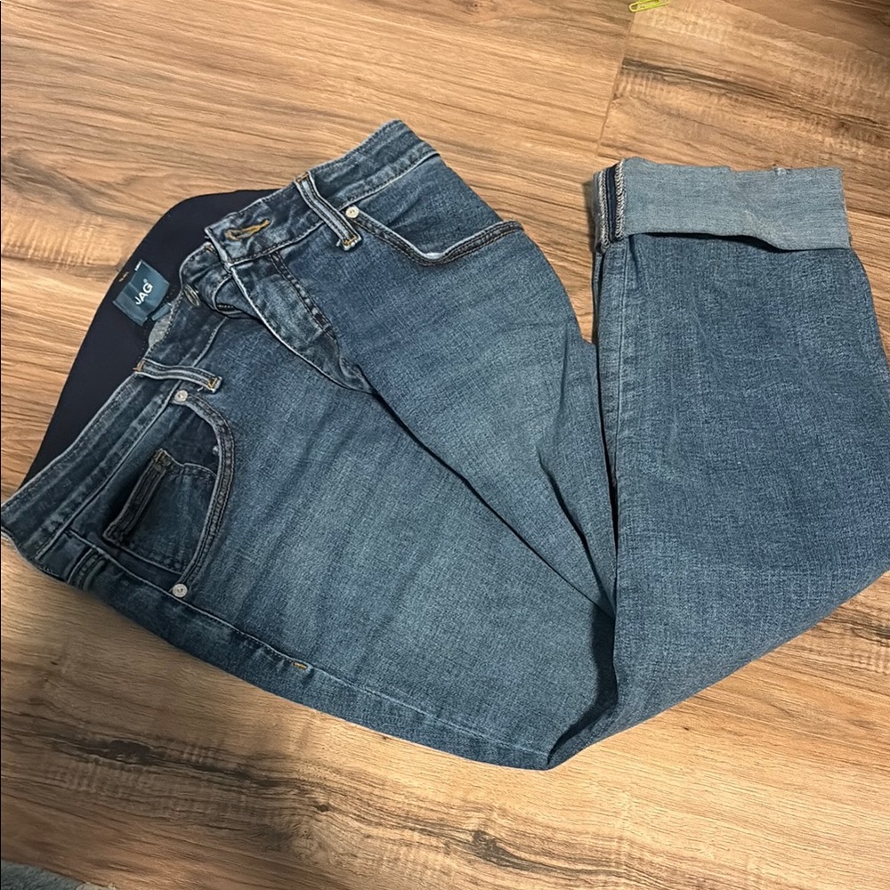Jag Jeans Women's Blue Ankle & Cropped Jeans